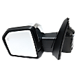 Driver Side Mirror, Power, Heated, Chrome, Power Folding, with Signal Light, BSD, Memory, Puddle Light, No Auto-Dimming