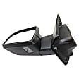 Driver Side Mirror, Power, Heated, Chrome, Power Folding, with Signal Light, BSD, Memory, Puddle Light, No Auto-Dimming