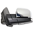 Driver Side Mirror, Power, Heated, Chrome, Power Folding, with Signal Light, BSD, Memory, Puddle Light, No Auto-Dimming