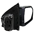Passenger Side Mirror, Power Adjust, Heated, Power Folding, Chrome, In-housing Signal Light, With Memory, With Puddle Light, No Auto-Dimming, With Blind Spot Detection in Glass