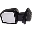 Driver Side Mirror, Power Adjust, Heated, Power Folding, Paintable, In-housing Signal Light, With Memory, With Puddle Light, No Auto-Dim, With Blind Spot Detection in Glass