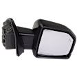 Passenger Side Mirror, Power Adjust, Heated, Power Folding, Paintable, In-housing Signal Light, With Memory, With Puddle Light, No Auto-Dim, With Blind Spot Detection in Glass