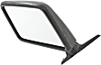 Driver Side Mirror, Manual Adjust, Manual Folding, Non-Heated, Paintable, No Signal Light, No Memory, No Puddle Light, No Auto-Dimming, No Blind Spot Feature