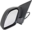 Driver Side Mirror, Non-Towing, Power Adjust, Manual Folding, Heated, Textured Black, No Signal Light, No Memory, No Puddle Light, No Auto-Dimming, No Blind Spot Feature