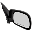 Passenger Side Mirror, Non-Towing, Power Adjust, Manual Folding, Heated, Textured Black, No Signal Light, No Memory, No Puddle Light, No Auto-Dimming, No Blind Spot Feature