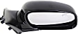 Passenger Side Mirror, Power Adjust, Manual Folding, Heated, Paintable, No Signal Light, With memory, No Puddle Light, No Auto-Dimming, No Blind Spot Feature