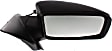 Passenger Side Mirror, Power, Manual Folding, Non-Heated, Paintable, No Signal Light and Memory, With Puddle Light, No Auto-Dim and Blind Spot, For Models Without Convenience Package