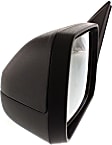 Driver Side Mirror, Power Adjust, Manual Folding, Non-Heated, Textured Black, No Signal Light, No Memory, No Puddle Light, No Auto-Dimming, No Blind Spot Feature