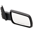 Passenger Side Mirror, Power Adjust, Manual Folding, Non-Heated, Textured Black, No Signal Light, No Memory, No Puddle Light, No Auto-Dimming, No Blind Spot Feature