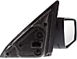 Passenger Side Mirror, Power Adjust, Manual Folding, Heated, Paintable, No Signal Light, No Memory, No Puddle Light, No Auto-Dimming, No Blind Spot Feature
