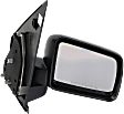 Passenger Side Mirror, Manual Adjust, Non-Heated, Manual Folding, Paintable, No Signal Light, No Memory, No Puddle Light, No Auto-Dim, No Blind Spot Feature