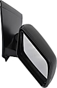 Passenger Side Mirror, Manual Adjust, Non-Heated, Manual Folding, Paintable, No Signal Light, No Memory, No Puddle Light, No Auto-Dim, No Blind Spot Feature