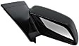 Passenger Side Mirror, Power Adjust, Heated, Manual Folding, Textured Black, No Signal Light, No Memory, No Puddle Light, No Auto-Dim, No Blind Spot Feature