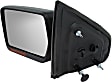 Driver Side Mirror, Power Adjust, Heated, Manual Folding, Paintable, In-housing Signal Light, With Memory, No Puddle Light, No Auto-Dim, No Blind Spot Feature