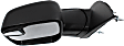 2012 Ford E-150 - Driver Side Mirror, Power, Non-Heated, Textured Black, Manual Folding, No Signal Light, No Blind Spot Feature, No Memory, No Puddle Light, No Auto-Dimming