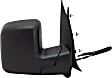 2010 Ford E-150 - Passenger Side Mirror, Power, Non-Heated, Textured Black, Manual Folding, No Signal Light, No Blind Spot Feature, No Memory, No Puddle Light, No Auto-Dimming