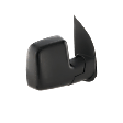 4-bolt mount, Passenger Side Mirror, Manual Adjust, Non-Heated, Manual Folding, Textured Black, No Signal Light, No Memory, No Puddle Light, No Auto-Dimming, No Blind Spot Feature