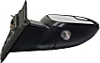 2017 Ford Explorer XLT - Passenger Side Mirror, Power Adjust, Heated, Paintable, Power Folding, In-housing Signal Light, With Blind Spot Glass, With Memory, With Puddle Light, No Auto-Dimming