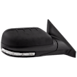 Passenger Side Mirror, Power Adjust, Power Folding, Heated, Paintable, In-housing Signal Light, With memory, With Puddle Light, No Auto-Dimming, No Blind Spot Feature