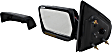 Driver Side Mirror, Power Adjust, Heated, Manual Folding, Paintable, In-housing Signal Light, No Memory, No Puddle Light, No Auto-Dim, No Blind Spot Feature
