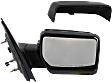2007 Ford F-150 FX4 - Passenger Side Mirror, Power Adjust, Heated, Paintable, Manual Folding, In-housing Signal Light, No Blind Spot Feature, No Memory, No Puddle Light, No Auto-Dimming