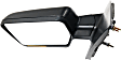 Driver Side Mirror, Power Adjust, Heated, Manual Folding, Textured Black, In-housing Signal Light, No Memory, No Puddle Light, No Auto-Dim, No Blind Spot Feature
