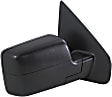 Passenger Side Mirror, Power Adjust, Heated, Manual Folding, Textured Black, In-housing Signal Light, No Memory, No Puddle Light, No Auto-Dim, No Blind Spot Feature