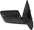 Passenger Side Mirror, Power Adjust, Heated, Manual Folding, Textured Black, In-housing Signal Light, No Memory, No Puddle Light, No Auto-Dim, No Blind Spot Feature