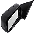Driver Side Mirror, Power Adjust, Manual Folding, Non-Heated, Textured Black, No Signal Light, No Memory, No Puddle Light, No Auto-Dimming, No Blind Spot Feature