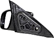 Driver Side Mirror, Power Adjust, Heated, Manual Folding, Textured Black, No Signal Light, No Memory, No Puddle Light, No Auto-Dim, No Blind Spot Feature