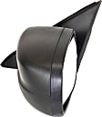 Driver Side Mirror, Power Adjust, Heated, Manual Folding, Textured Black, No Signal Light, No Memory, No Puddle Light, No Auto-Dim, No Blind Spot Feature