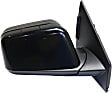 Passenger Side Mirror, Power Adjust, Heated, Manual Folding, Paintable, No Signal Light, With Memory, With Puddle Light, No Auto-Dim, With Blind Spot Glass