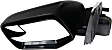 Driver Side Mirror, Power Adjust, Manual Folding, Heated, Textured Black, No Signal Light, No Memory, No Puddle Light, No Auto-Dimming, With Blind Spot Glass