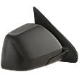 2011 Ford Escape - Passenger Side Mirror, Power Adjust, Heated, Textured Black, Manual Folding, No Signal Light, With Blind Spot Glass, No Memory, No Puddle Light, No Auto-Dimming