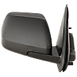 2011 Ford Escape - Passenger Side Mirror, Power Adjust, Heated, Textured Black, Manual Folding, No Signal Light, With Blind Spot Glass, No Memory, No Puddle Light, No Auto-Dimming