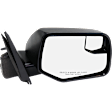2011 Ford Escape - Passenger Side Mirror, Power Adjust, Non-Heated, Textured Black, Manual Folding, No Signal Light, With Blind Spot Glass, No Memory, No Puddle Light, No Auto-Dimming
