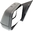 2011 Ford Edge SEL - Driver Side Mirror, Production Date To February 8 2011, Power Adjust, Non-Heated, Textured Black, Manual Folding, No Signal Light, With Blind Spot Glass, No Memory, No Puddle Light, No Auto-Dimming