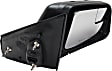2009-2011 Ford Edge - Passenger Side Mirror, Power Adjust, Non-Heated, Manual Folding, Textured Black, No Signal Light, No Memory, No Puddle Light, No Auto-Dimming, With Blind Spot Glass