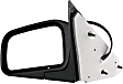 Driver Side Mirror, Power Adjust, Manual Folding, Non-Heated, Textured Black, No Signal Light, No Memory, No Puddle Light, No Auto-Dimming, No Blind Spot Feature