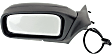 Driver Side Mirror, Power Adjust, Manual Folding, Non-Heated, Textured Black, No Signal Light, No Memory, No Puddle Light, No Auto-Dimming, No Blind Spot Feature