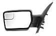 2011-2014 Ford F-150 - Driver Side Mirror, Power Adjust, Non-Heated, Manual Folding, Paintable, No Signal Light, No Memory, No Puddle Light, No Auto-Dimming, With Blind Spot Glass