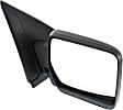 Passenger Side Mirror, Power Adjust, Non-Heated, Manual Folding, Paintable, No Signal Light, No Memory, No Puddle Light, No Auto-Dim, No Blind Spot Feature