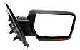 Passenger Side Mirror, Power Adjust, Heated, Manual Folding, Paintable, In-housing Signal Light, With Memory, No Puddle Light, No Auto-Dim, No Blind Spot Feature