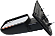 Driver Side Mirror, Power Adjust, Heated, Manual Folding, Textured Black, In-housing Signal Light, No Memory, No Puddle Light, No Auto-Dimming, With Blind Spot Glass