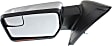 Driver Side Mirror, Power Adjust, Heated, Manual Folding, Chrome, In-housing Signal Light, With Memory, No Puddle Light, No Auto-Dimming, With Blind Spot Glass