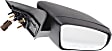 2010 Ford Mustang Base - Passenger Side Mirror, Power Adjust, Non-Heated, With 1 Paintable and 1 Textured Black Cap, Non-Folding, No Signal Light, No Blind Spot Feature, No Memory, No Puddle Light, No Auto-Dimming