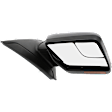 2013 Ford F-150 - Driver and Passenger Side Mirror, 2-Door, Power Adjust, Heated, Chrome, Power Folding, In-housing Signal Light, No Blind Spot Feature, With Memory, With Puddle Light, No Auto-Dimming, Standard Cab Pickup