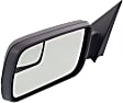 2014 Ford Flex - Driver Side Mirror, Power Adjust, Non-Heated, Textured Black, Manual Folding, No Signal Light, With Blind Spot Glass, No Memory, No Puddle Light, No Auto-Dimming