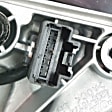 2014 Ford Flex - Driver Side Mirror, Power Adjust, Non-Heated, Textured Black, Manual Folding, No Signal Light, With Blind Spot Glass, No Memory, No Puddle Light, No Auto-Dimming