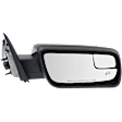 2013-2019 Ford Flex - Passenger Side Mirror, Power, Manual Folding, Heated, Paintable, No Signal Light, No Memory, No Puddle Light, No Auto-Dimming, With Blind Spot Glass, 6 Cyl., 3.5L Engine